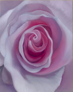 "Reweave", 10 x 8 inches, Oil on Aluminum