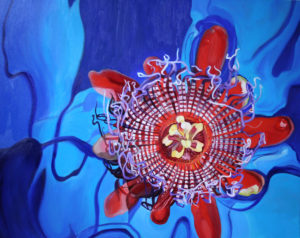 "Exotica", 24 x 30 inches, oil on canvas