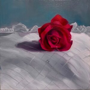 Silent Promise 14 X 14 Inches Oil On Canvas